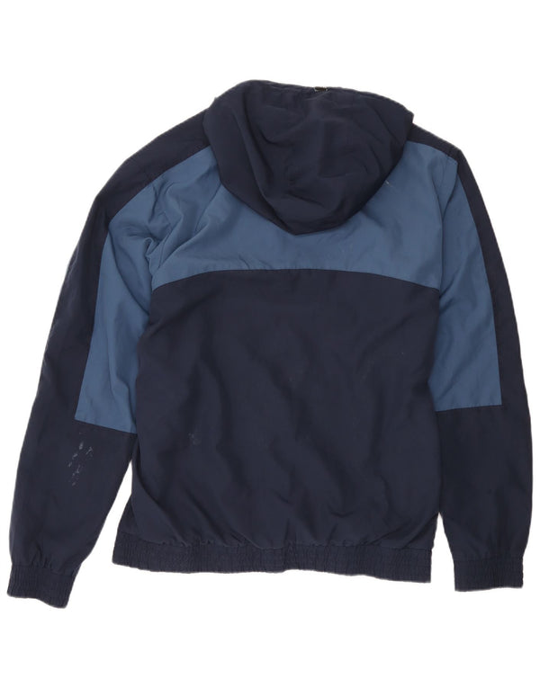 Umbro muška kišna jakna s kapuljačom UK 42 XL tamnoplava poliesterska boja