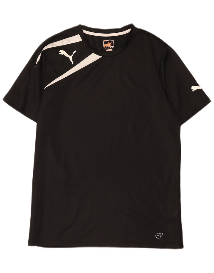 Puma muška majica kratkih rukava Medium Black Colourblock Poliester