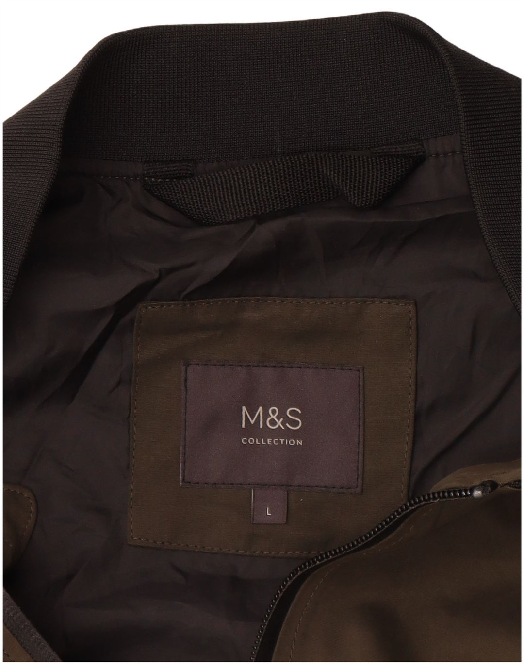 Marks & Spencer muška bomber jakna, veliki kaki poliester