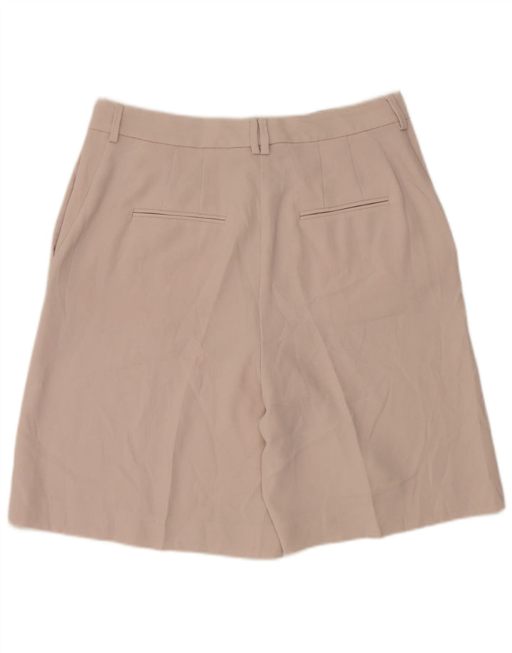 Marks & Spencer ženske chino kratke hlače UK 12 srednje W30 bež poliester