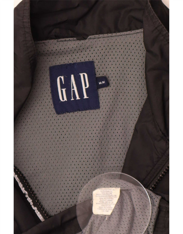 Gap Muška kišna jakna UK 38 Srednji crni najlon