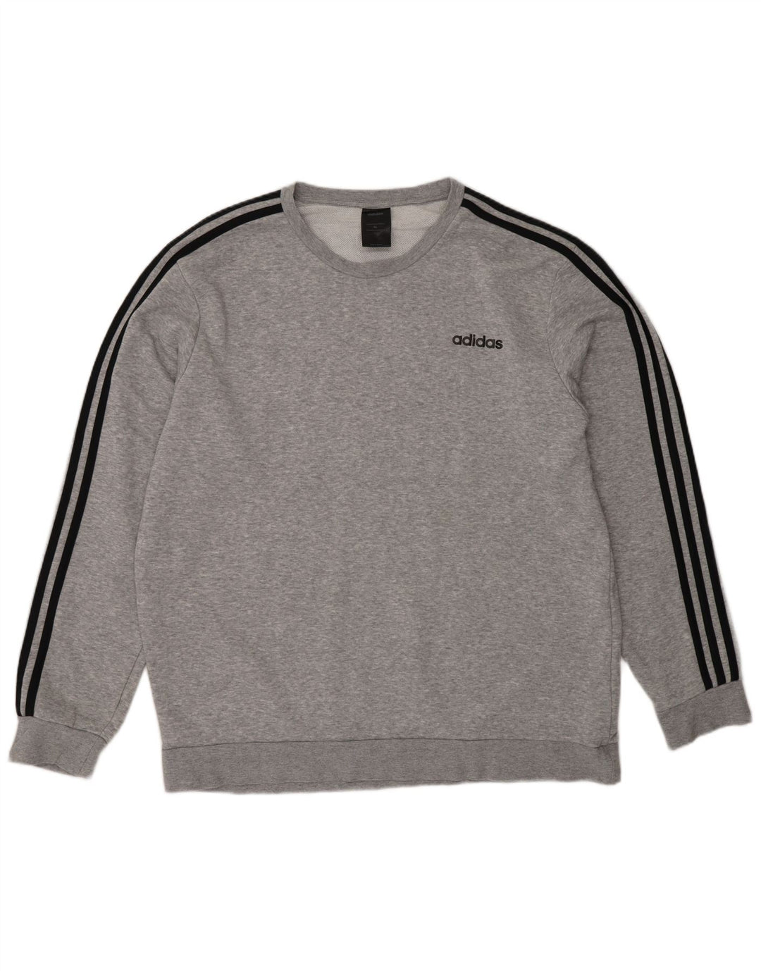 Adidas muška majica s kratkim rukavima XL, sivi flekasti pamuk
