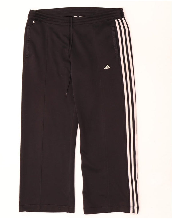 Adidas ženske hlače za trenirku Clima 365 UK 16 velike crne poliesterske