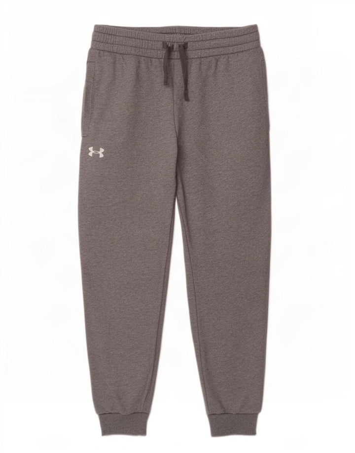 Under Armour muške trenirke Hlače Joggers srednje sivi flekasti pamuk