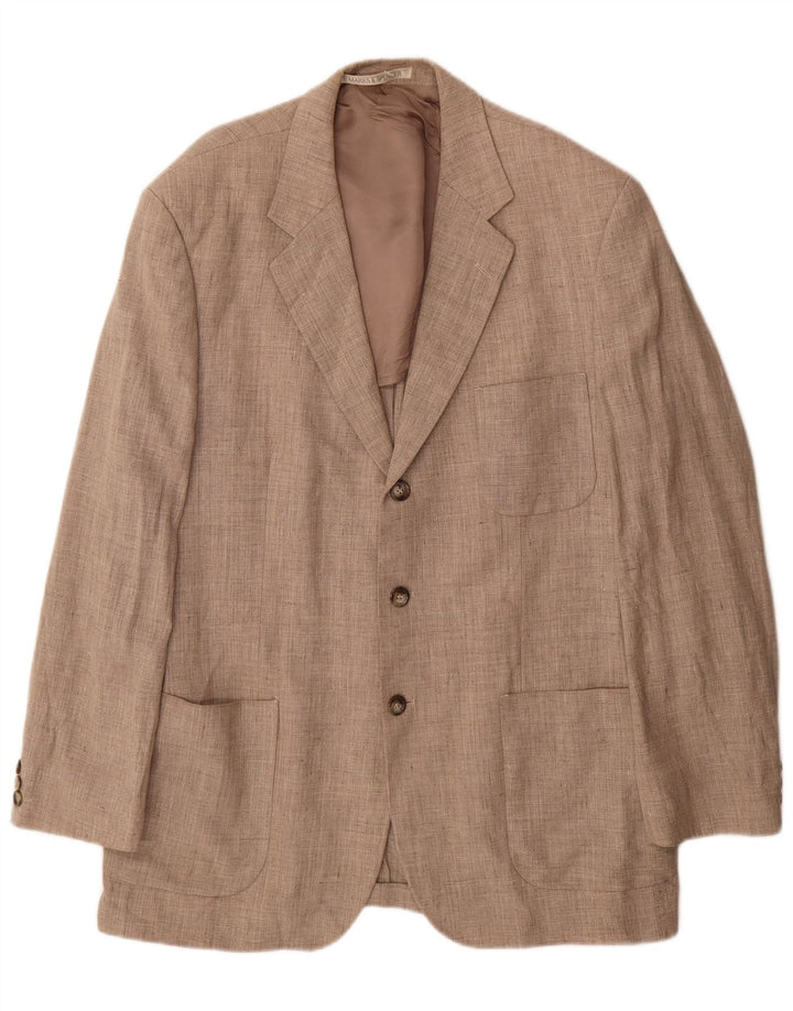 Marks & Spencer muška jakna sa 3 gumba UK 42 Large Beige Lan