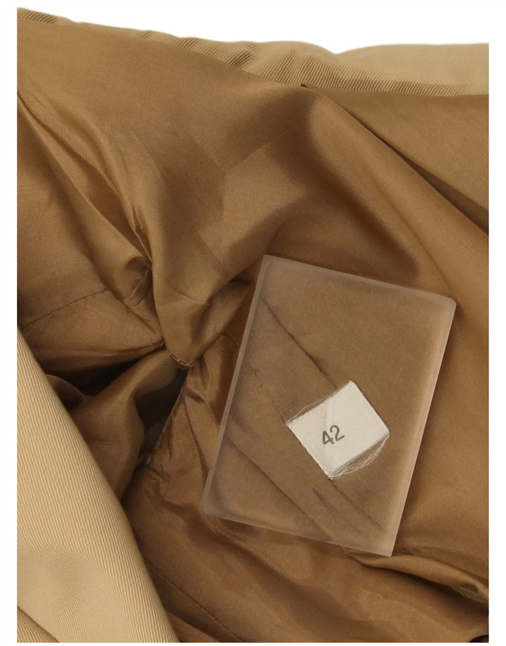 Vintage ženski sako s 2 gumba IT 42 srednje bež boje