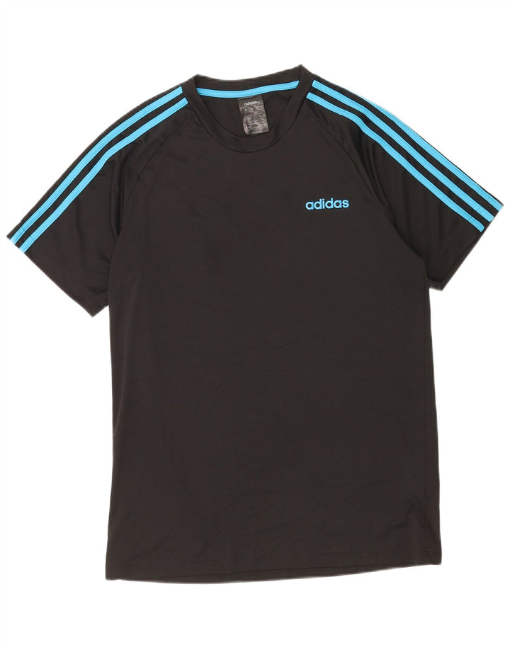 Adidas muška Climalite majica kratkih rukava srednji crni poliester