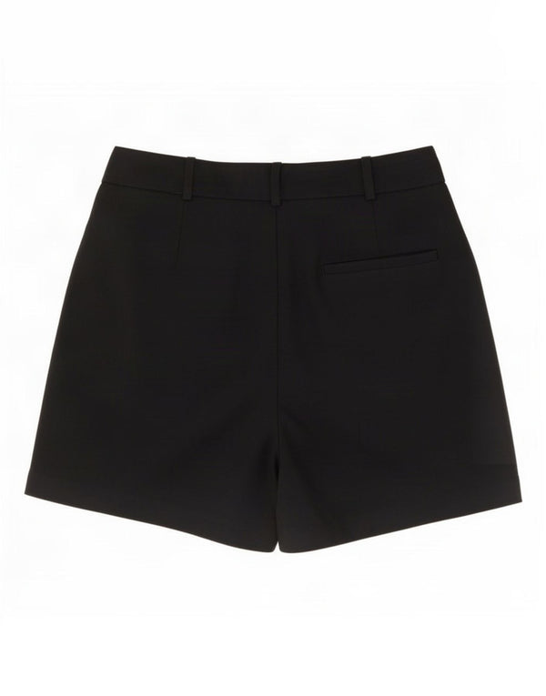 Zara Womens Chino Shorts Medium W28 Black Cotton