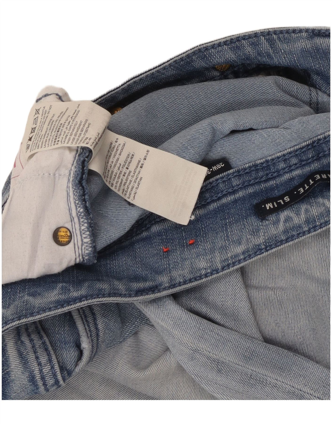 Superdry ženske Cigarette uske traperice W29 L32 plavi pamuk