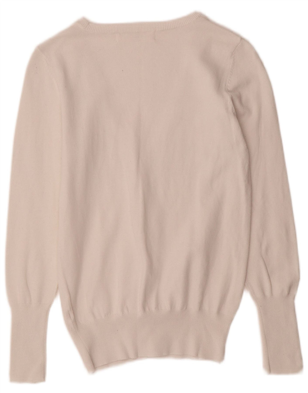 Zara ženski kardigan pulover UK 12 Srednje bijeli