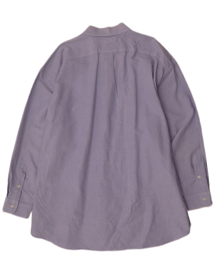 Ralph Lauren muška velika košulja 4XL plavi pamuk