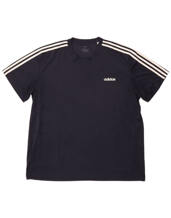 Adidas muška Aeroready majica kratkih rukava 2XL tamnoplava