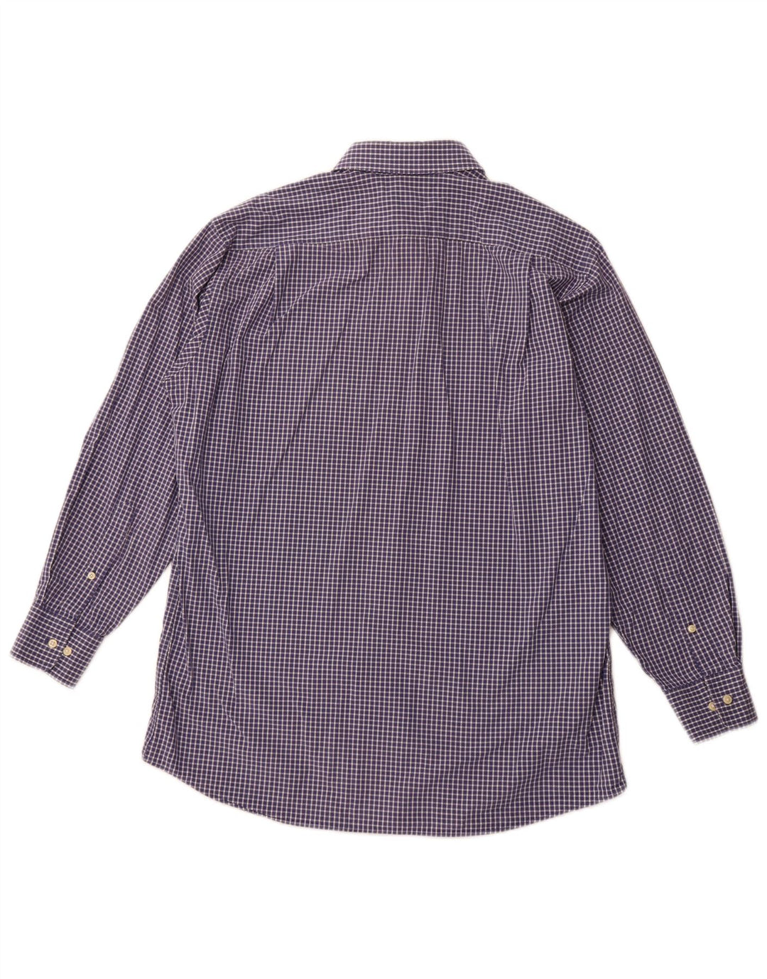 TOMMY HILFIGER muška karirana košulja veličina 15 1/2 srednje tamnoplavi pamuk