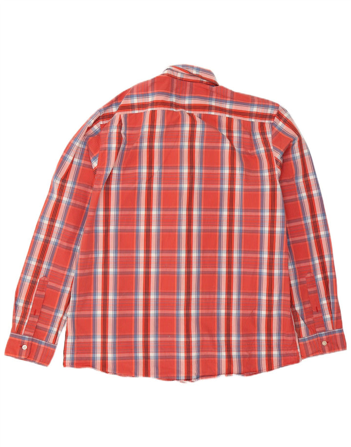 JACK WILLS Mens Shirt XL Red Check Cotton