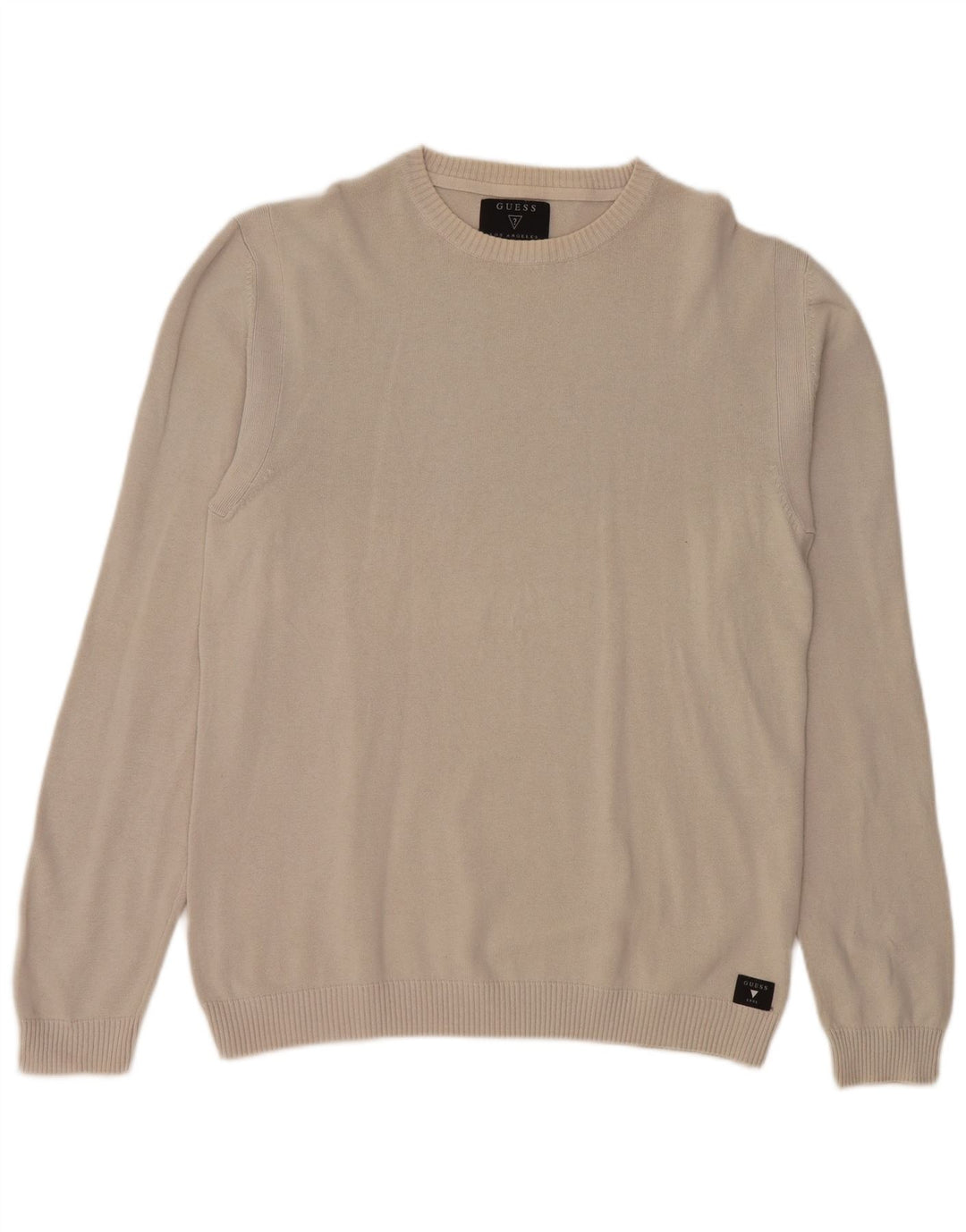 Guess ženski džemper s veznim izrezom UK 14 veliki sivi