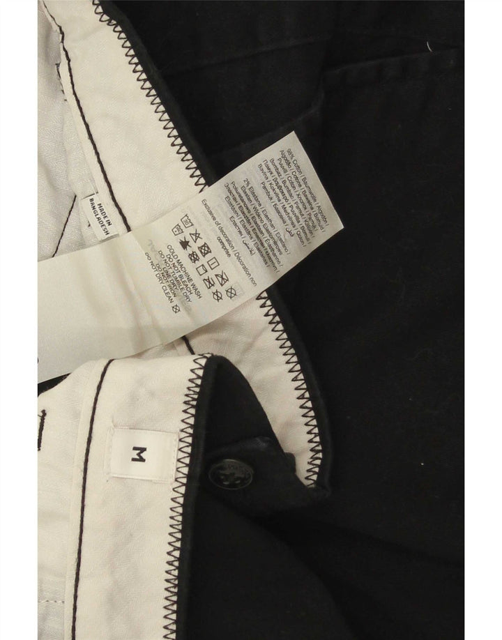 Jack & Jones muške chino kratke hlače srednje veličine W34, crni pamuk