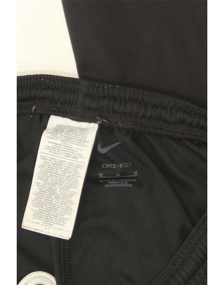 Nike muške Dri Fit hlače za trenirku srednje crne boje od poliestera