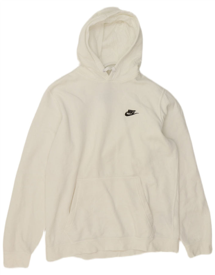 Nike muška majica s kapuljačom, veliki bijeli pamuk