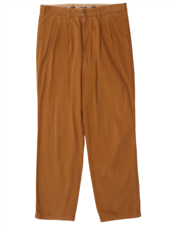 Dockers muške chino hlače s klinovima W36 L32 Bež