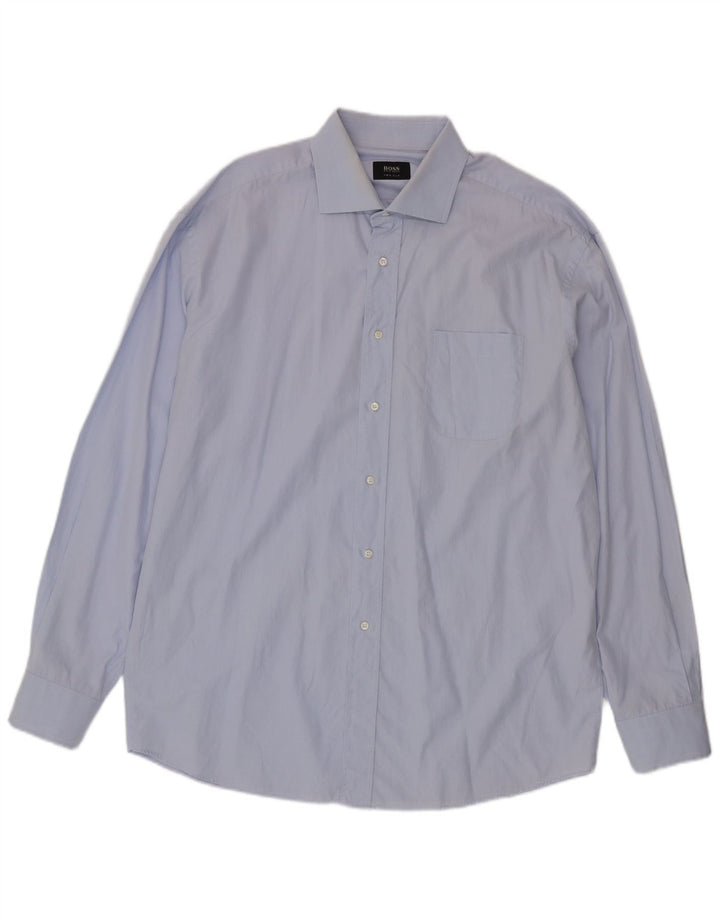 Hugo Boss Muška košulja Veličina 45 17 1/2 XL Plava