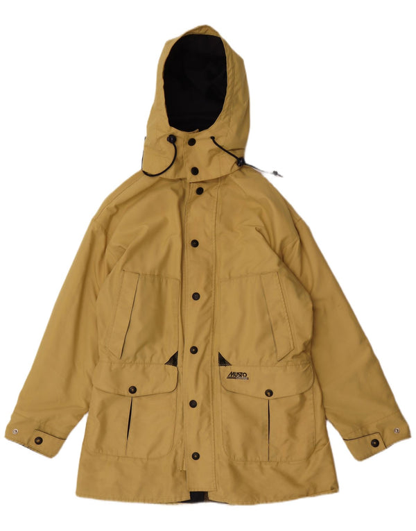 Musto jakna parka s kapuljačom UK 40 veliki žuti poliester