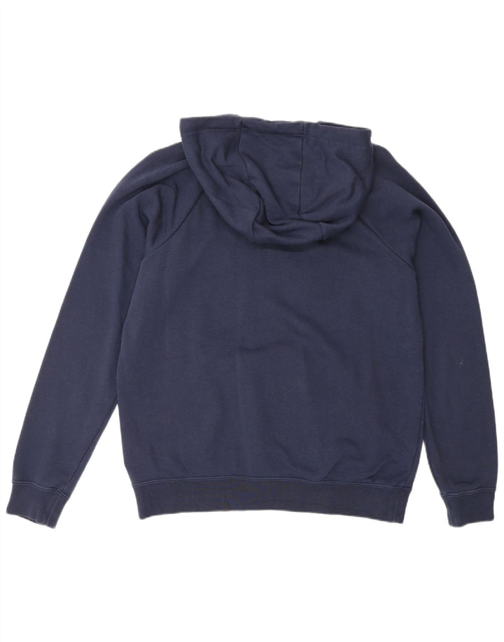 NIKE Muška majica s kapuljačom Mala mornarskoplava pamučna