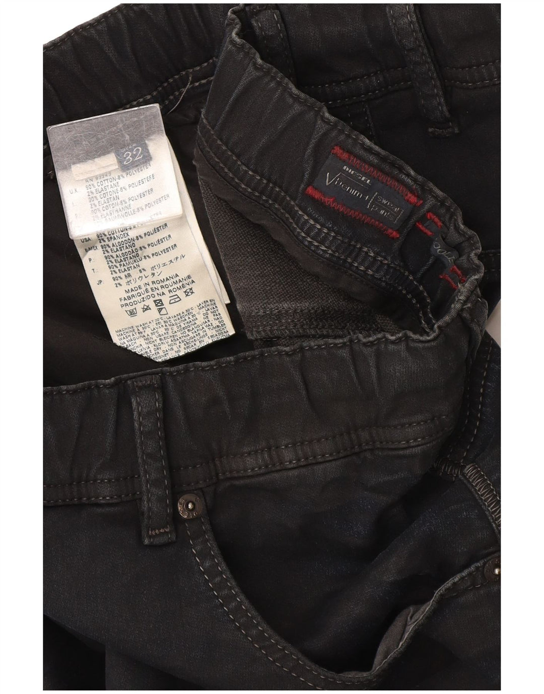 Diesel ženske jegging traperice W32 L31 tamnoplavi pamuk