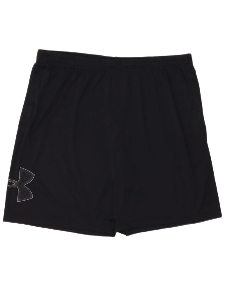 Under Armour muške sportske kratke hlače s grafičkim motivima 2XL crni poliester