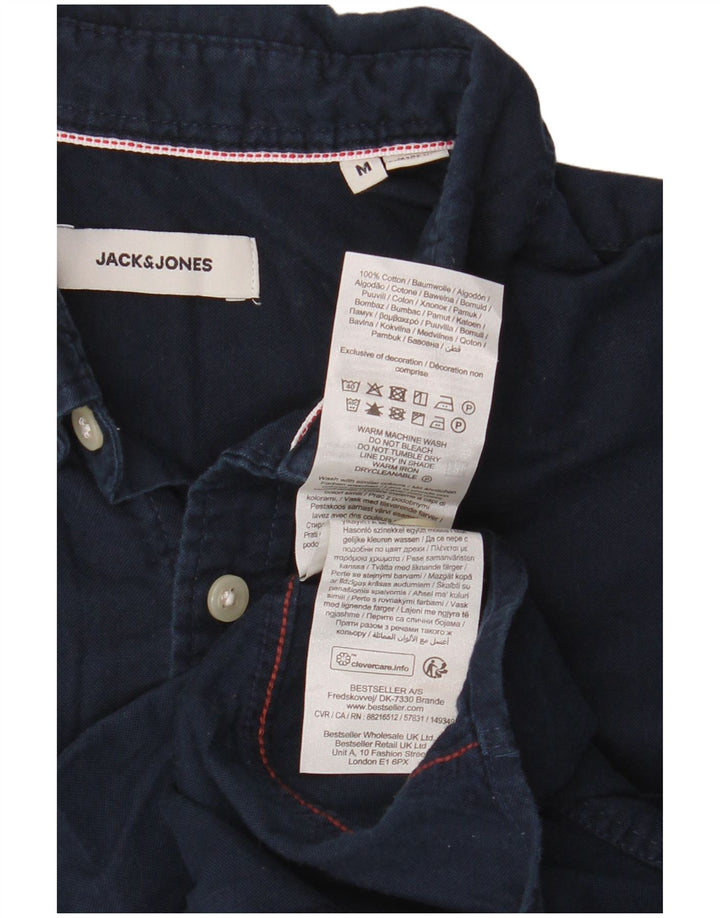 Jack & Jones muška košulja Srednje tamnoplavi pamuk