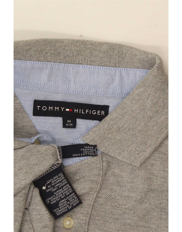 Tommy Hilfiger muška polo majica srednje sivi pamuk