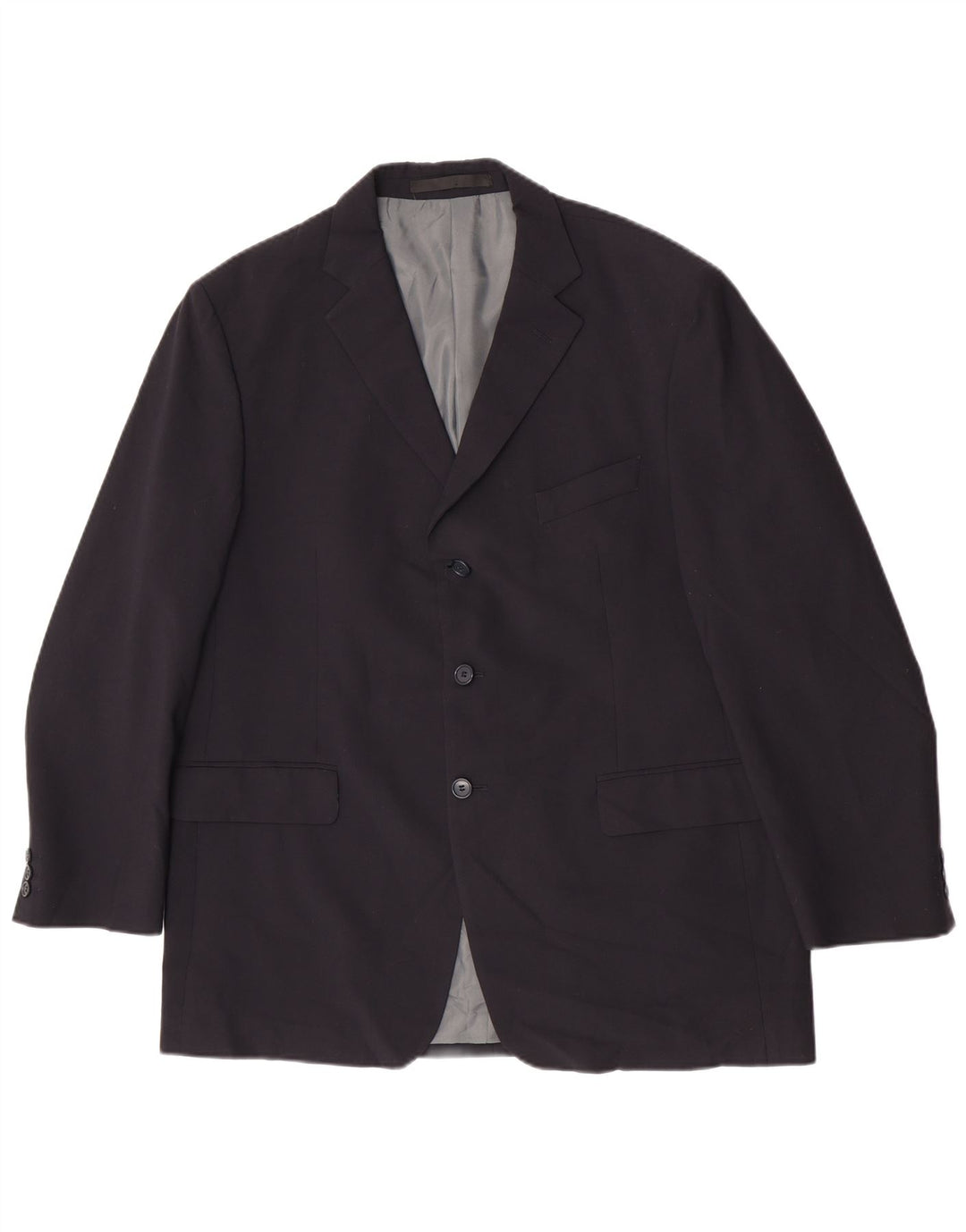 Marks & Spencer muška jakna sako s 3 gumba UK 44 2XL tamnoplavi poliester