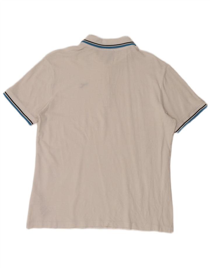 Diadora muška polo majica velika bijela pamučna