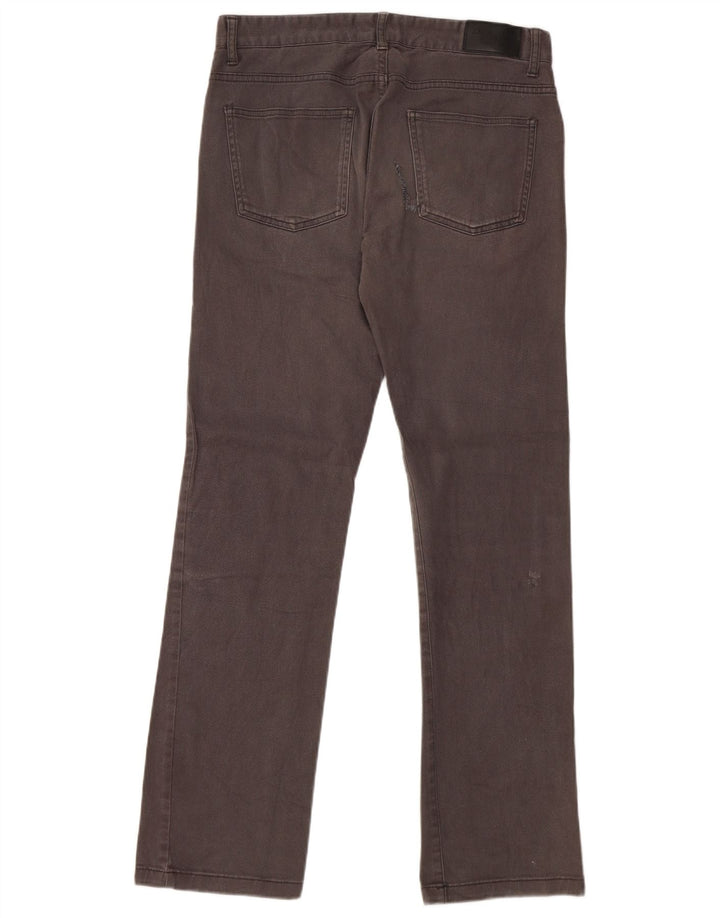 ZARA muške ravne ležerne hlače EU 40 srednje W31 L31 sive