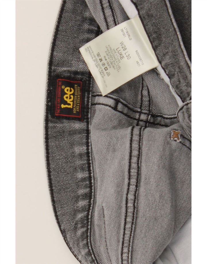 Lee Mens Luke Slim Jeans W28 L30 Sivi pamuk