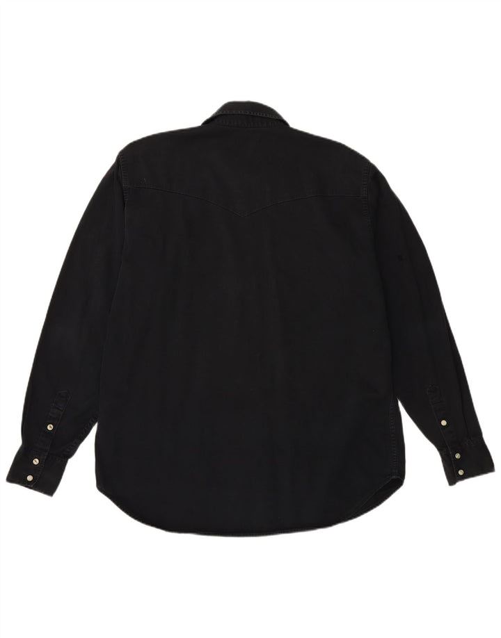 LEE muška traper košulja velika crna pamučna