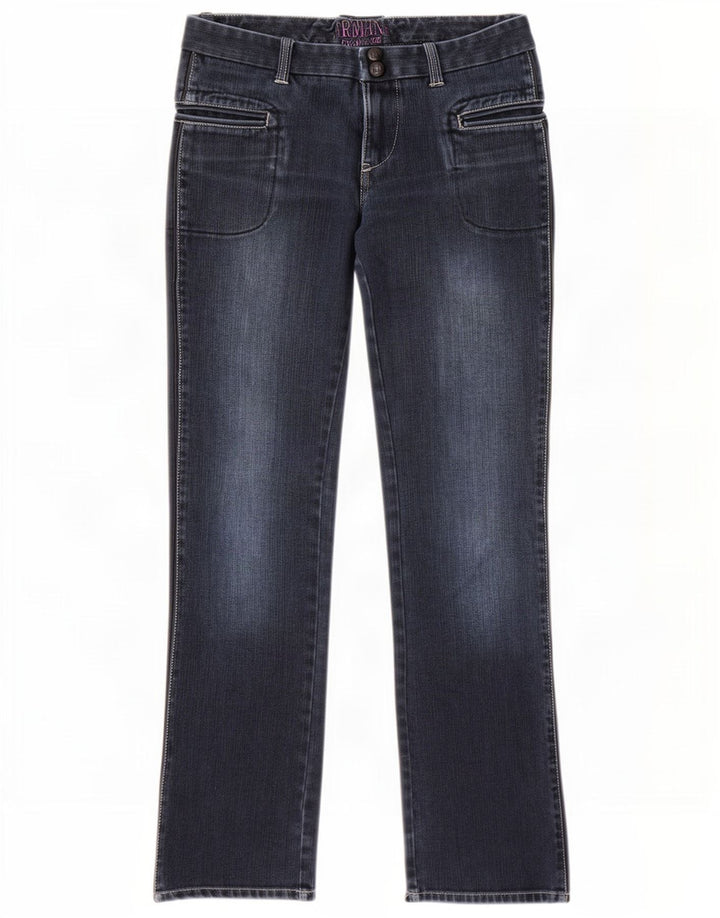 Armani Exchange ženske traperice s bootcutom US 6 srednje W28 L32 tamnoplave