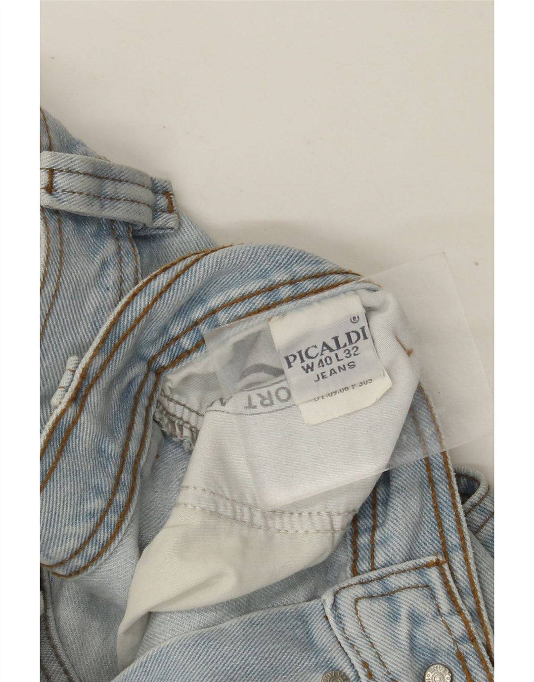 PICALDI muške široke traperice W40 L32 plavi pamuk