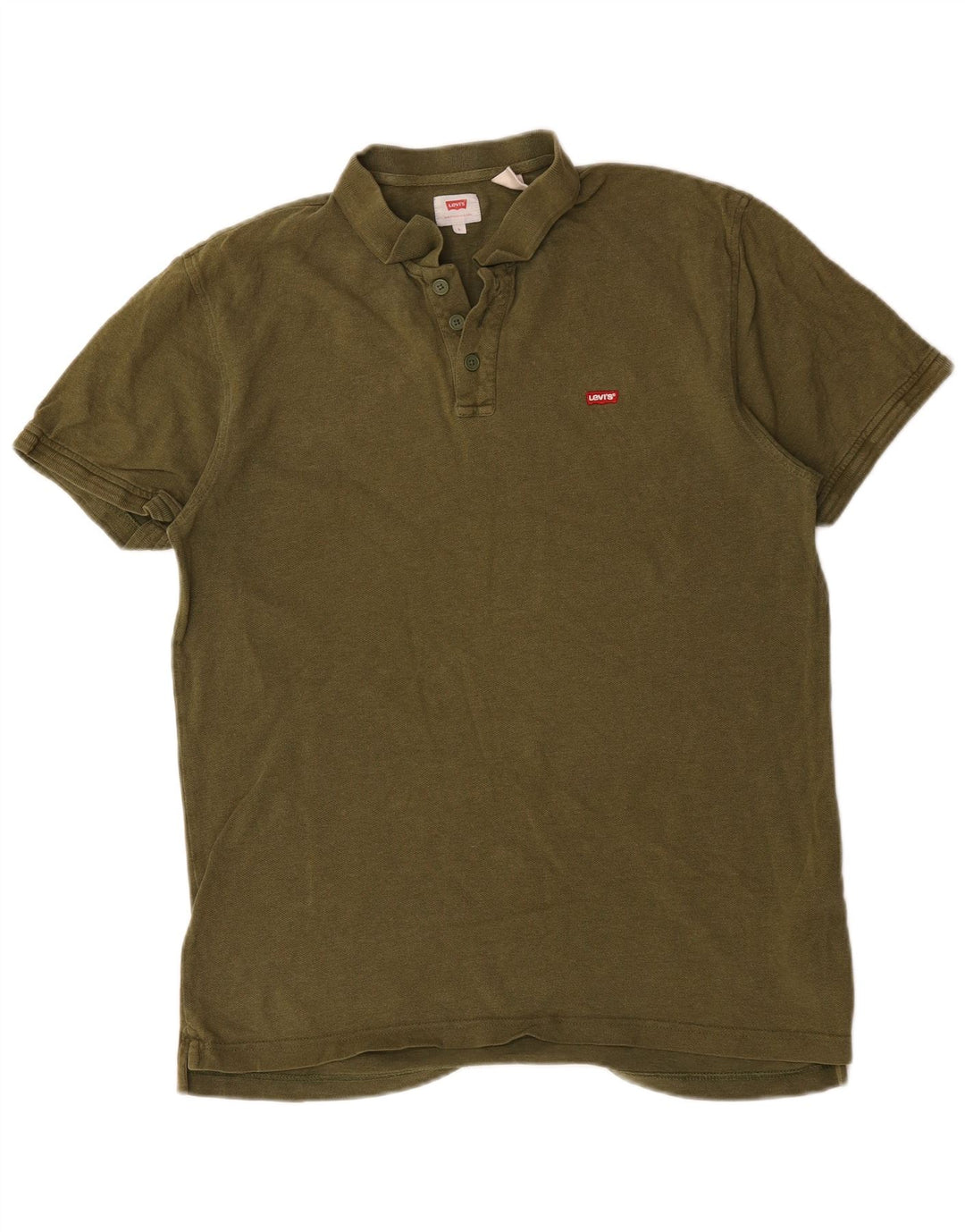 Levi's muška polo majica veliki kaki pamuk