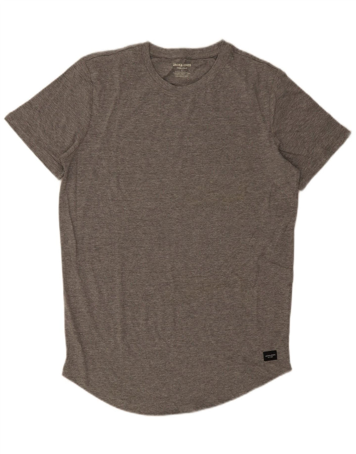 Jack & Jones muška majica kratkih rukava Veliki sivi pamuk