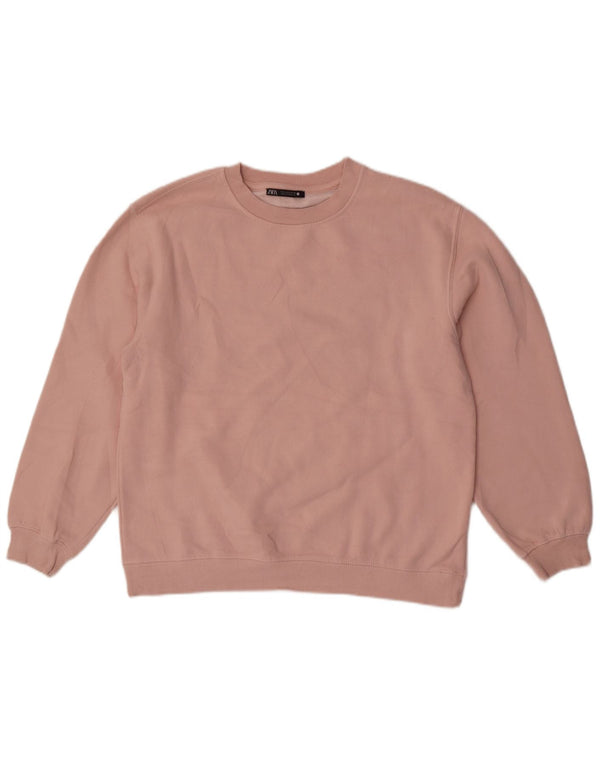 Zara ženski džemper UK 16 Large Pink