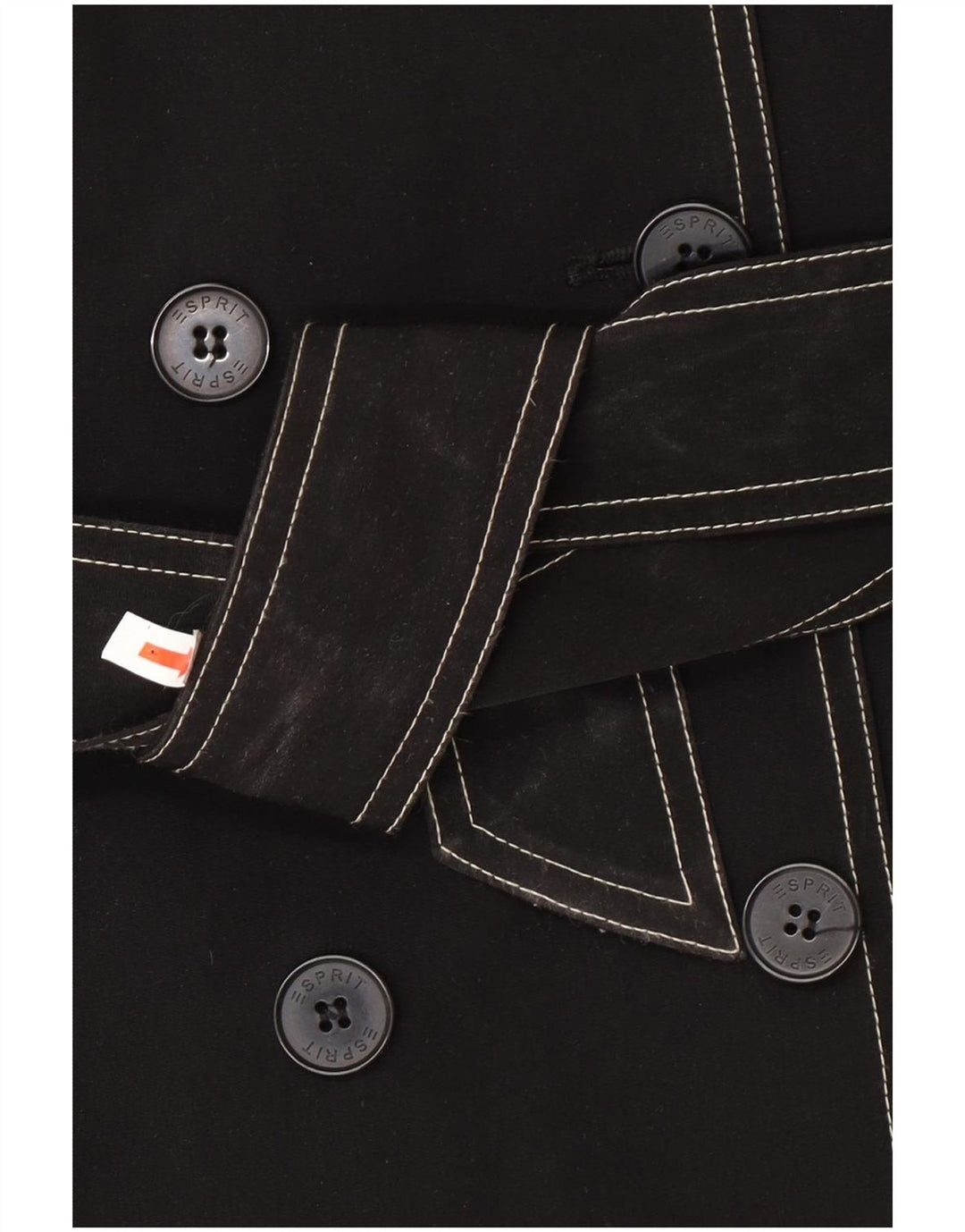 Esprit ženski šerpa kaput UK 18 XL crni poliester