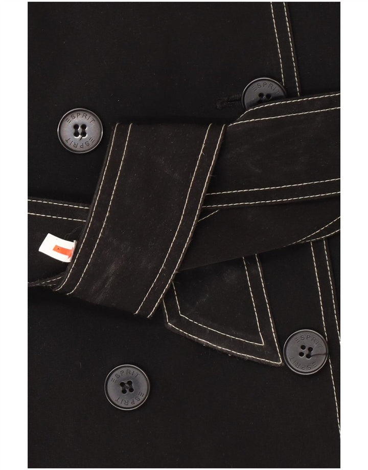 Esprit ženski šerpa kaput UK 18 XL crni poliester