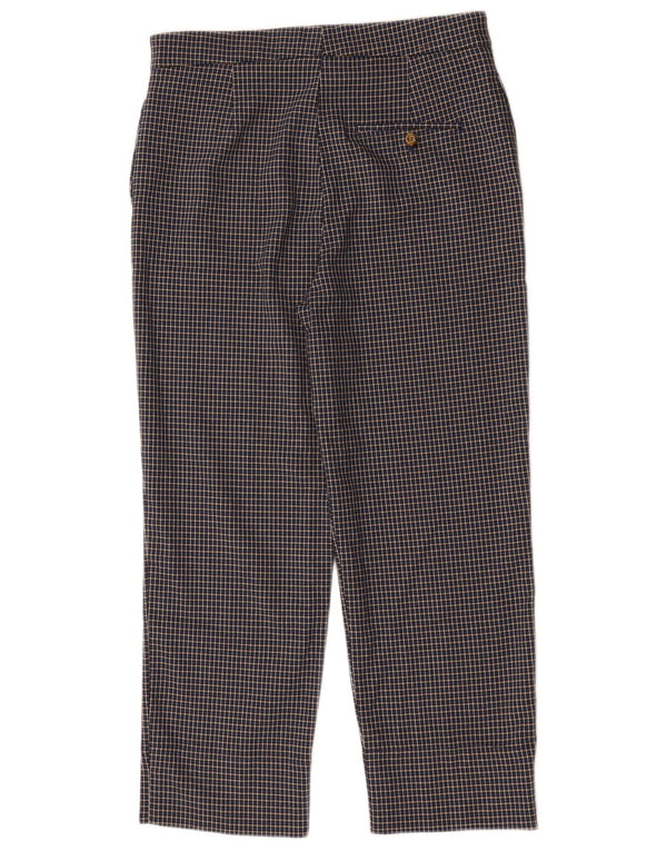Marks & Spencer ženske chino hlače visokog struka UK 12 Srednje W30 L25 Mornarsko plave