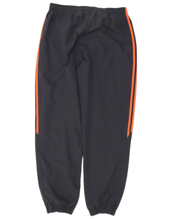Adidas Mens Tracksuit Trousers Joggers Large Black Polyester
