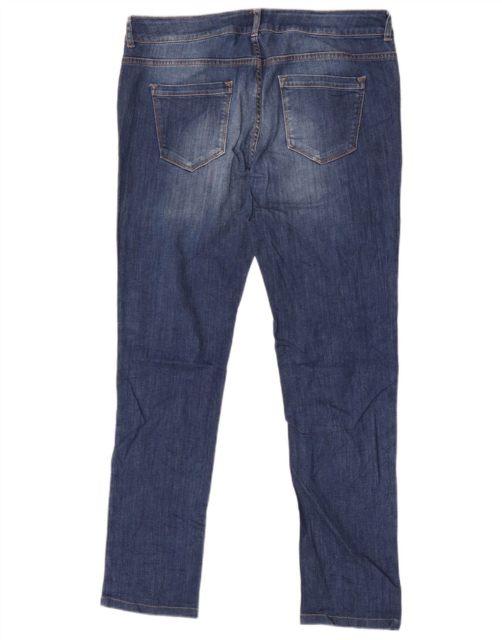 Ženske uske uske traperice Massimo Dutti W36 L31 tamnoplave