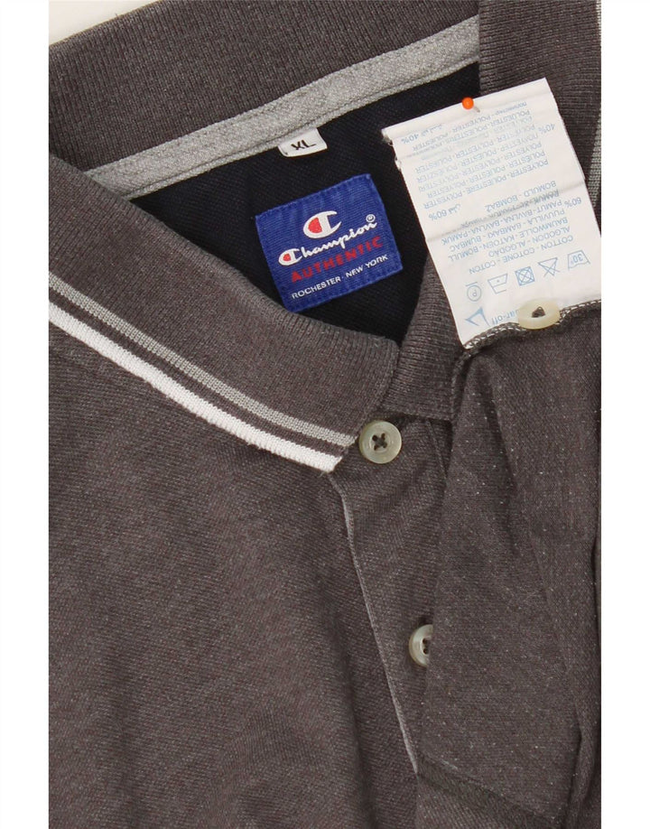 Champion muška polo majica XL sivi pamuk
