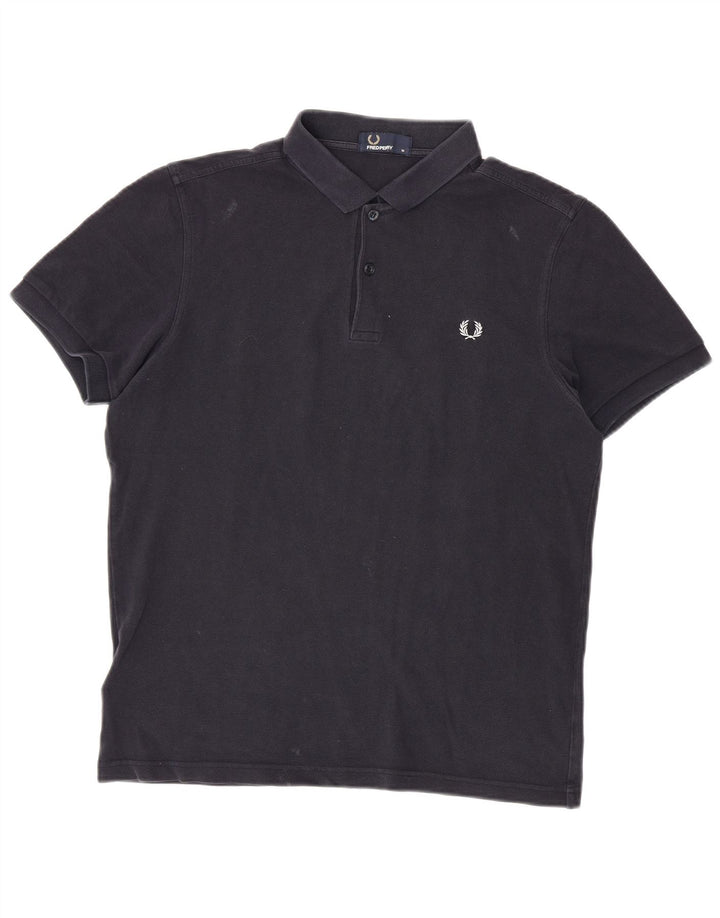 Fred Perry muška polo majica Srednje tamnoplavi pamuk