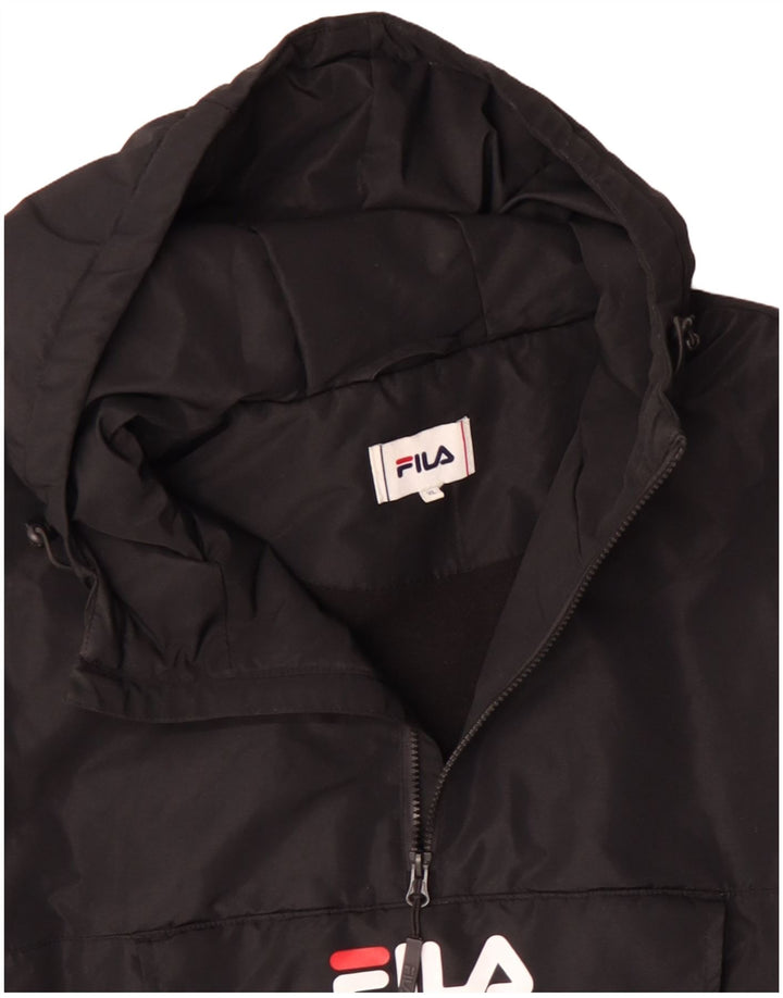 FILA muška anorak jakna s kapuljačom UK 42 XL crni poliester