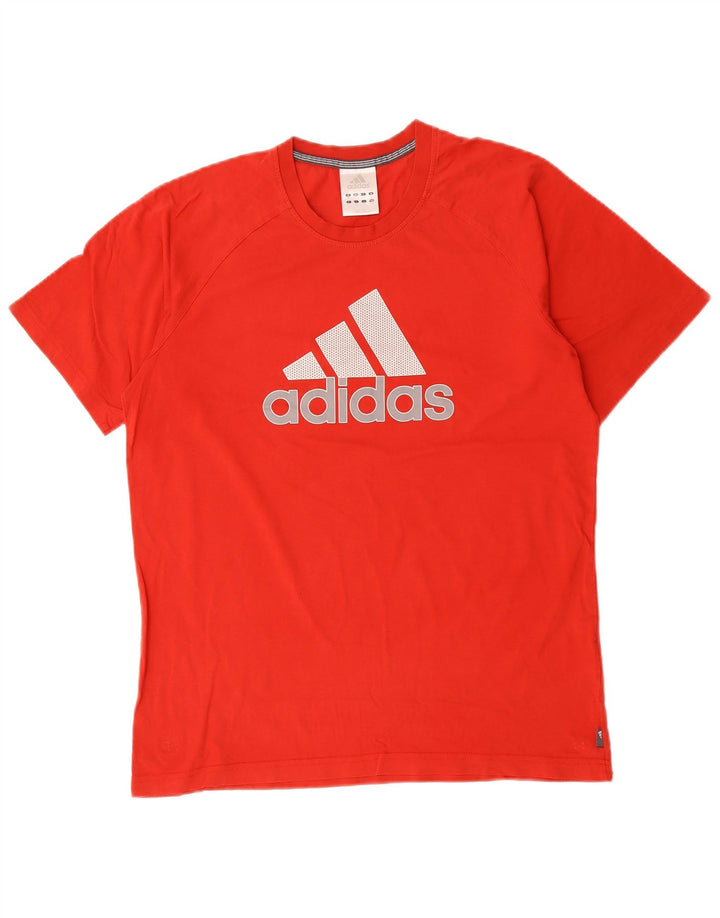 Adidas muška majica kratkih rukava srednje veličine, crveni pamuk