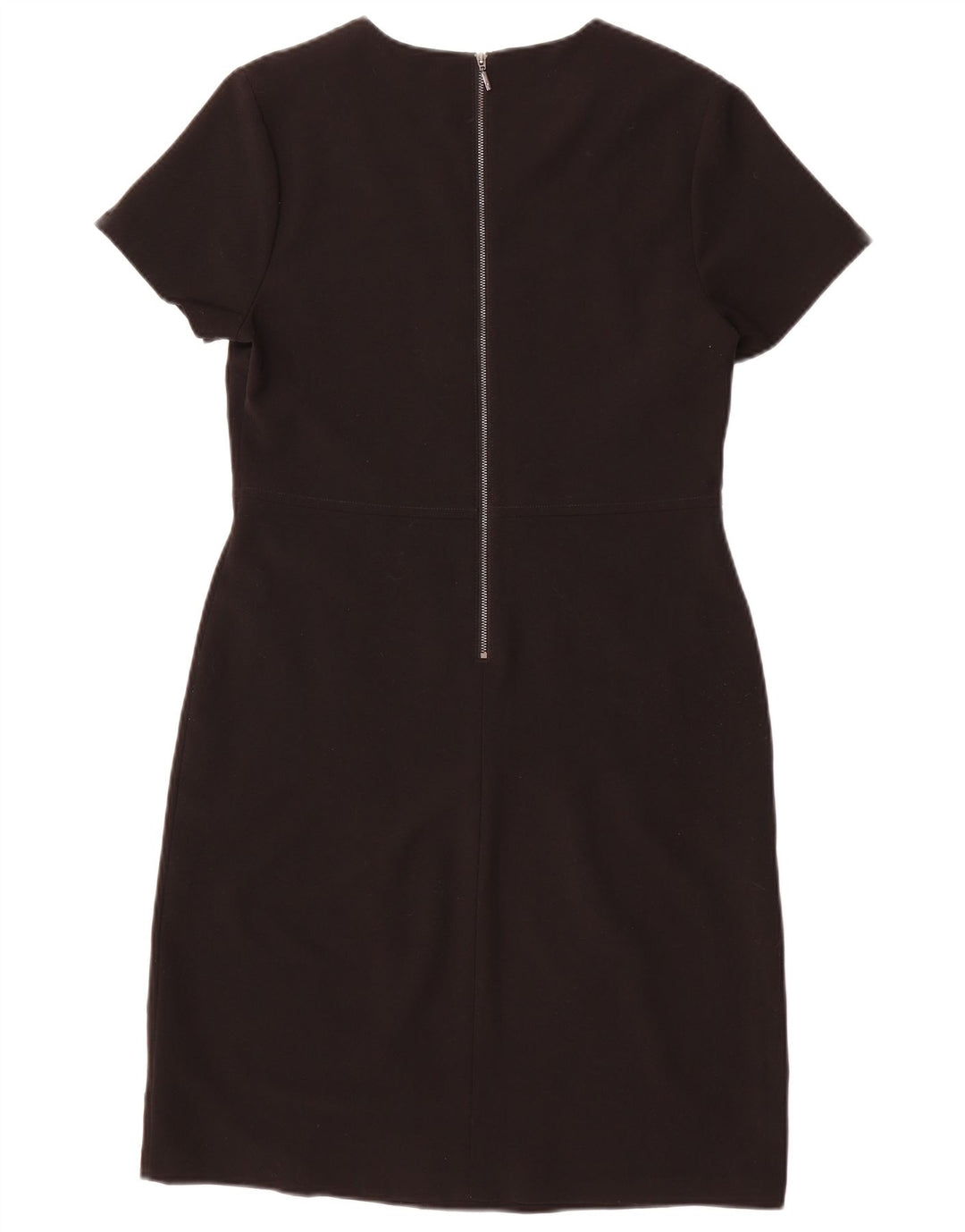 NEXT Womens Sheath Dress UK 12 Medium Black Polyester